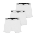 WHITE ALCATRAZ BOXERS [3 PACK]