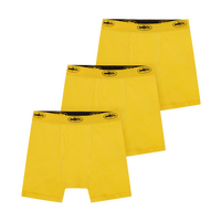 YELLOW ALCATRAZ BOXERS [3 PACK]