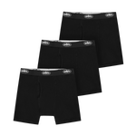 BLACK ALCATRAZ BOXERS [3 PACK]