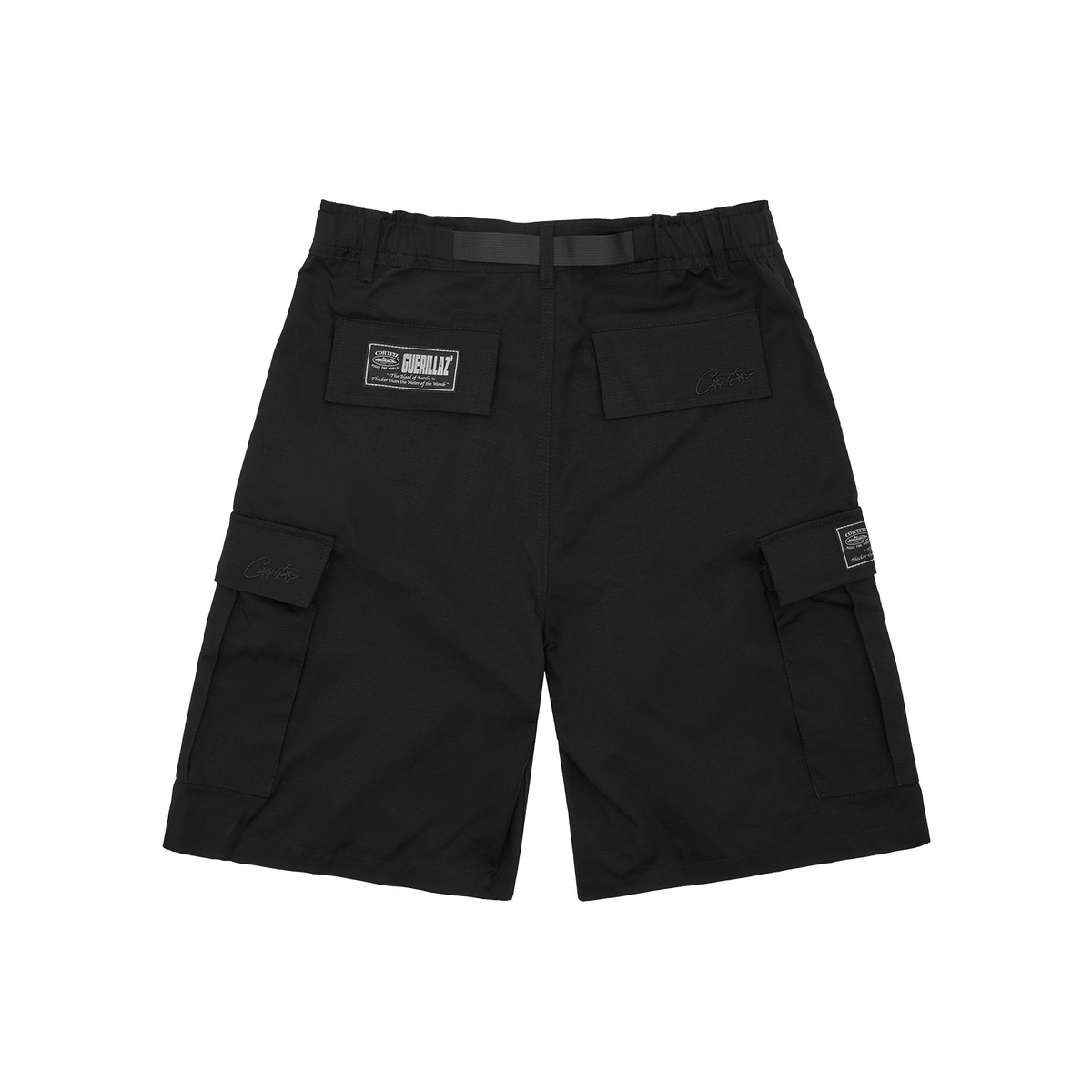 ALCATRAZ CARGO SHORT [TRIPLE BLACK]