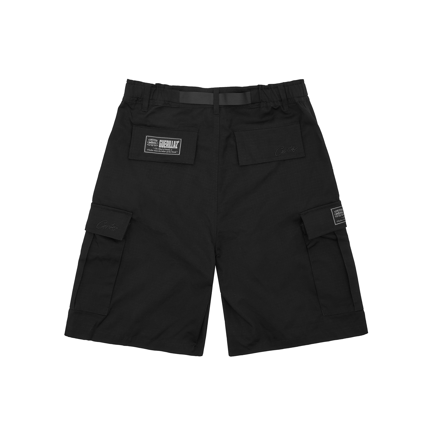 ALCATRAZ CARGO SHORT [TRIPLE BLACK]