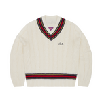 WIMBLEDON KNIT SWEATER [WHITE]