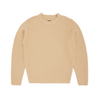 HEAVY KNIT ROYALE SWEATER [NATURAL]