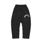 COLLY ARCH OPEN HEM PANTS [BLACK]