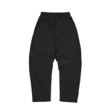 COLLY ARCH OPEN HEM PANTS [BLACK]