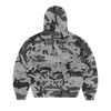 DIPLOMATIC ZIP HOODIE [WASHED CAMO]