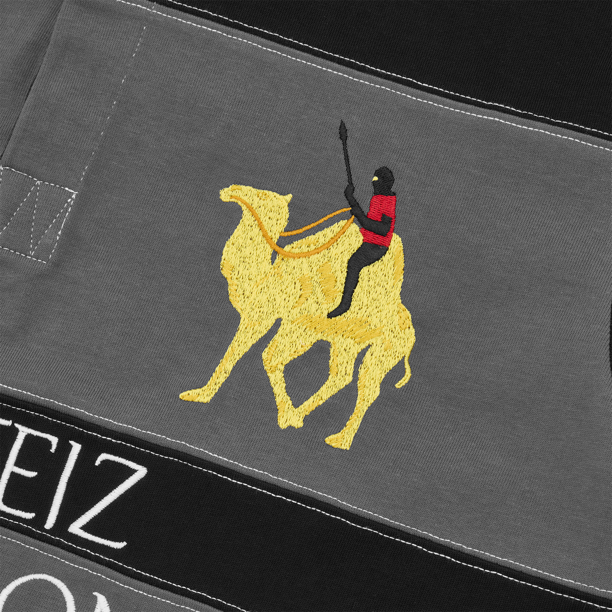 DUBAI POLO SHIRT [BLACK / GREY]