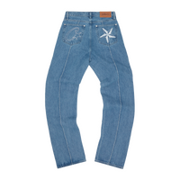 C-STAR DENIM JEANS [WASHED BLUE] *UPDATED BAGGY FIT*