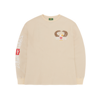 DIPSET WAFFLE LONGSLEEVE [CREAM]