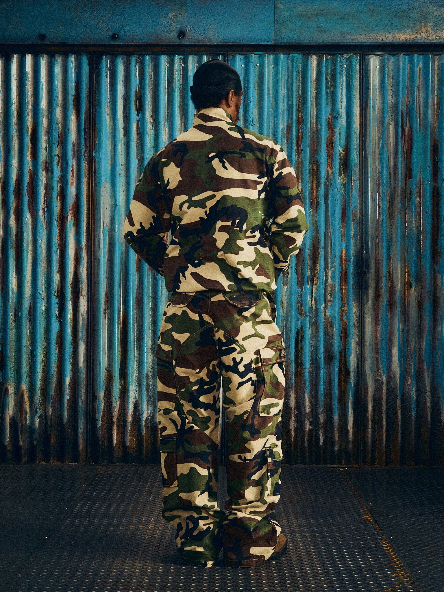 GUERILLAZ FIELD JACKET [WOODLAND CAMO]