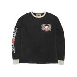 DIPSET WAFFLE LONGSLEEVE [WASHED BLACK]