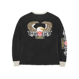 DIPSET WAFFLE LONGSLEEVE [WASHED BLACK]