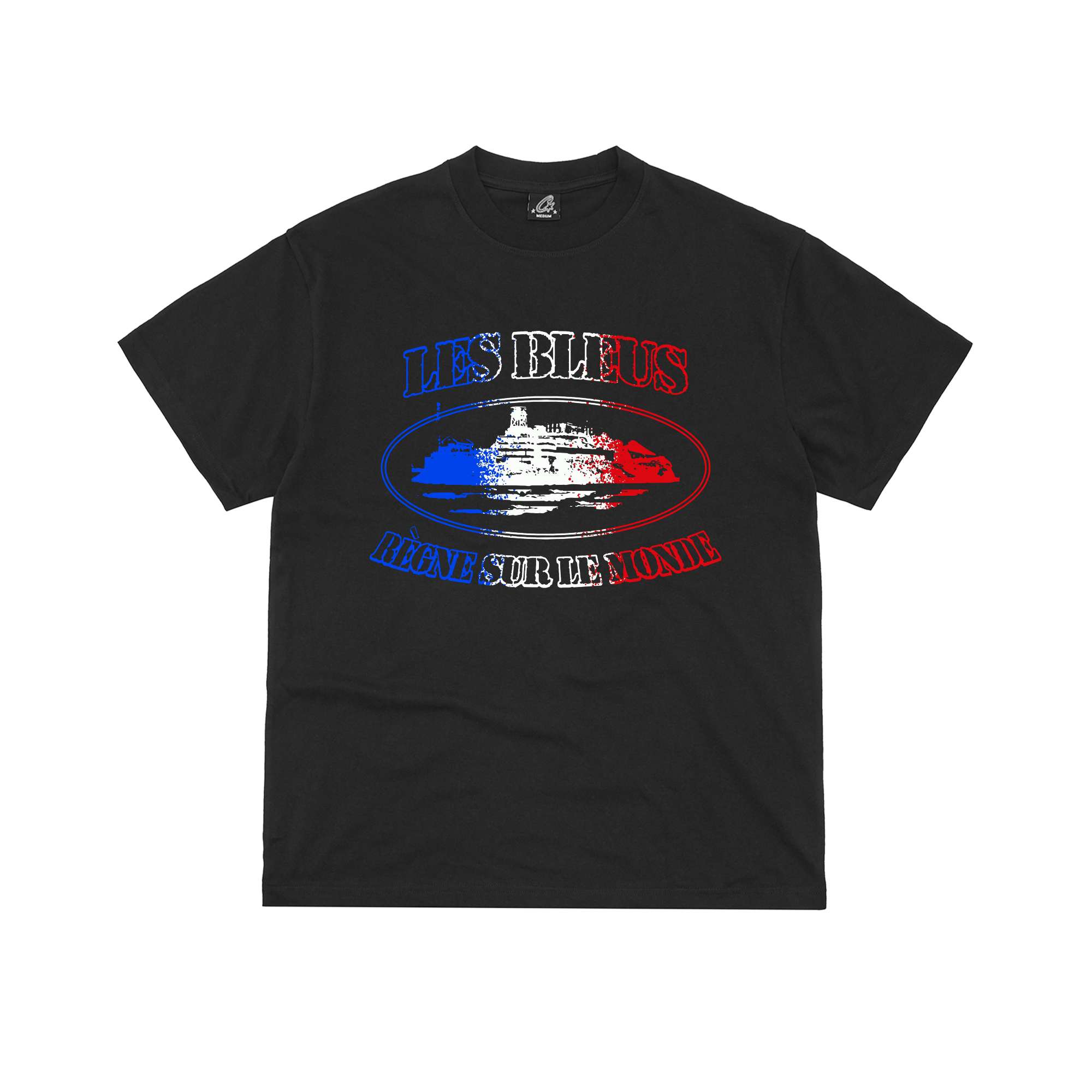 FRANCE ALCATRAZ TEE [BLACK]
