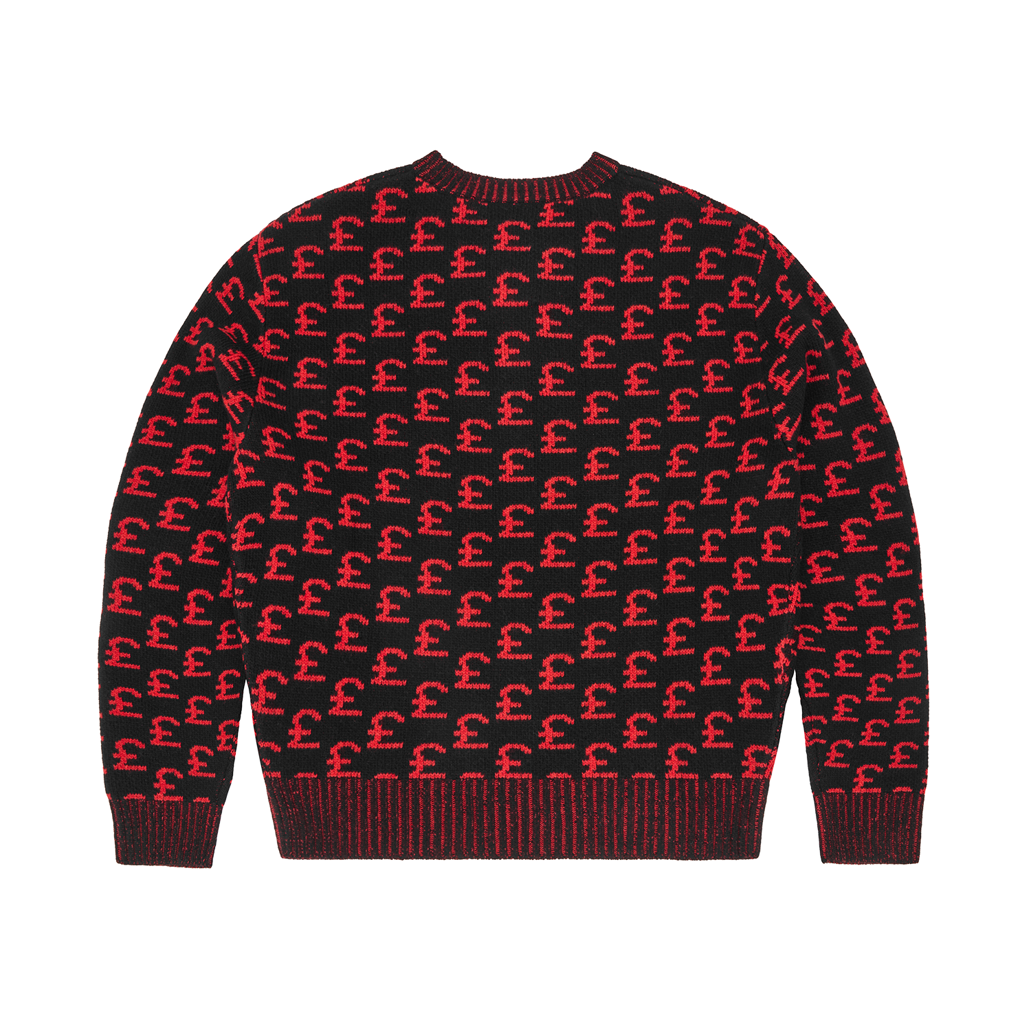 GBP JACQUARD KNIT SWEATER [BLACK]