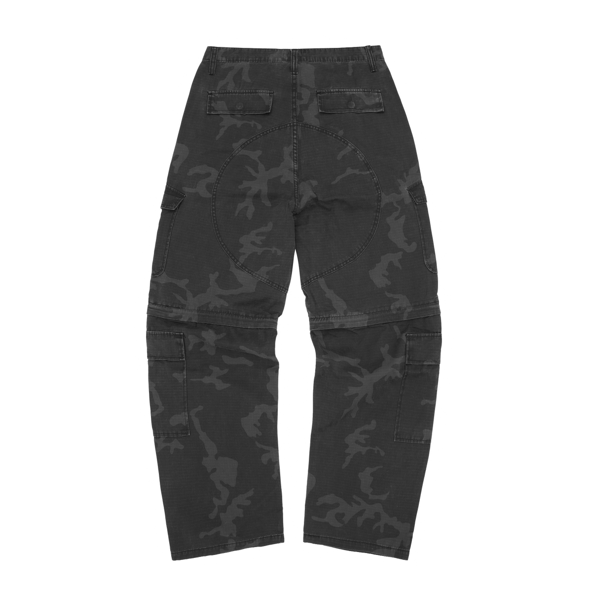 GUERILLAZ CONVERTIBLE PANT [BLACK CAMO]