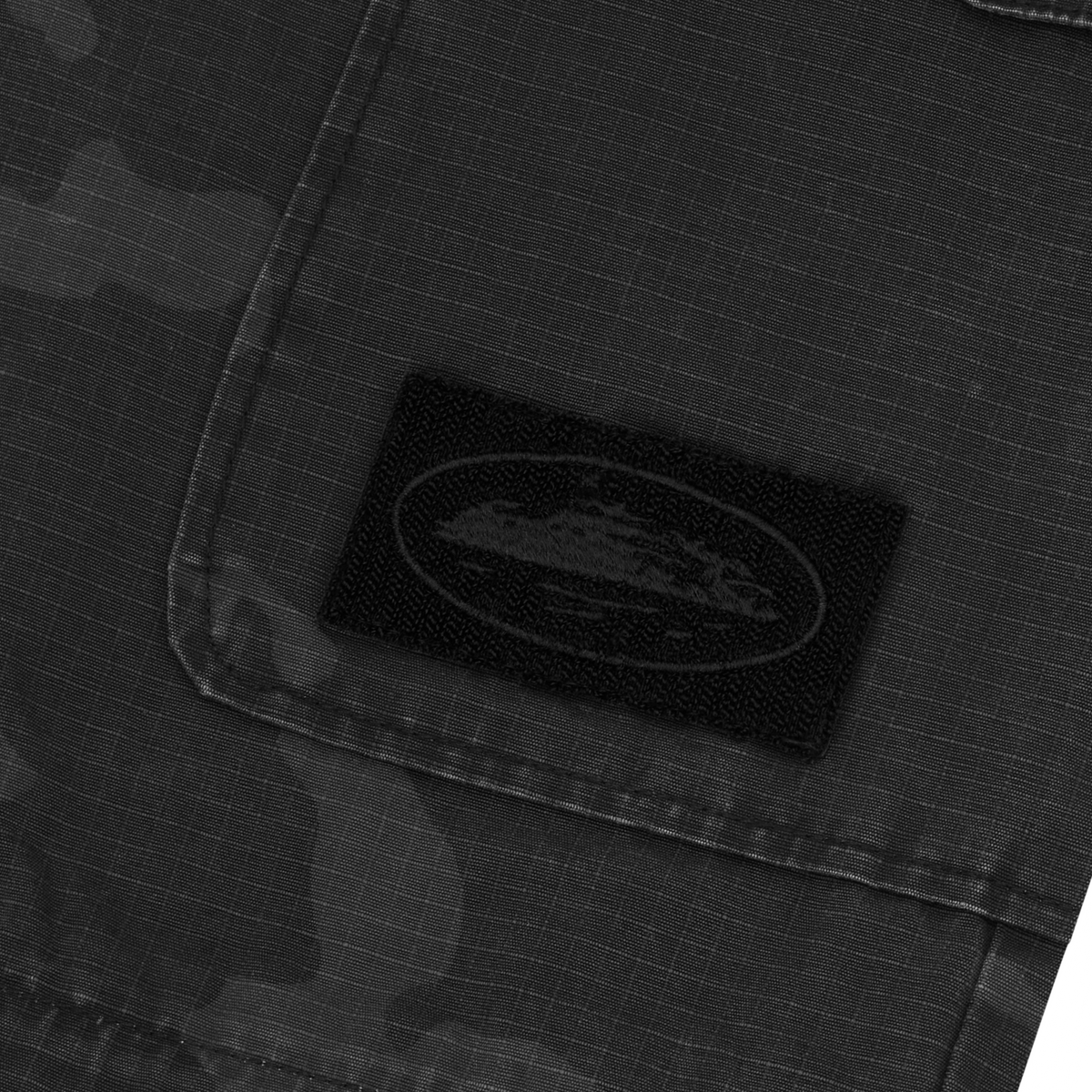 GUERILLAZ CONVERTIBLE PANT [BLACK CAMO]