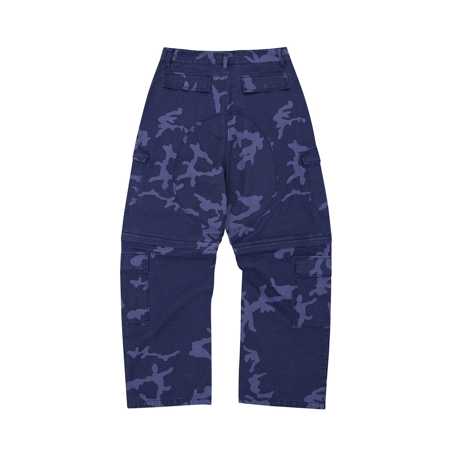 GUERILLAZ CONVERTIBLE PANT [INDIGO CAMO]