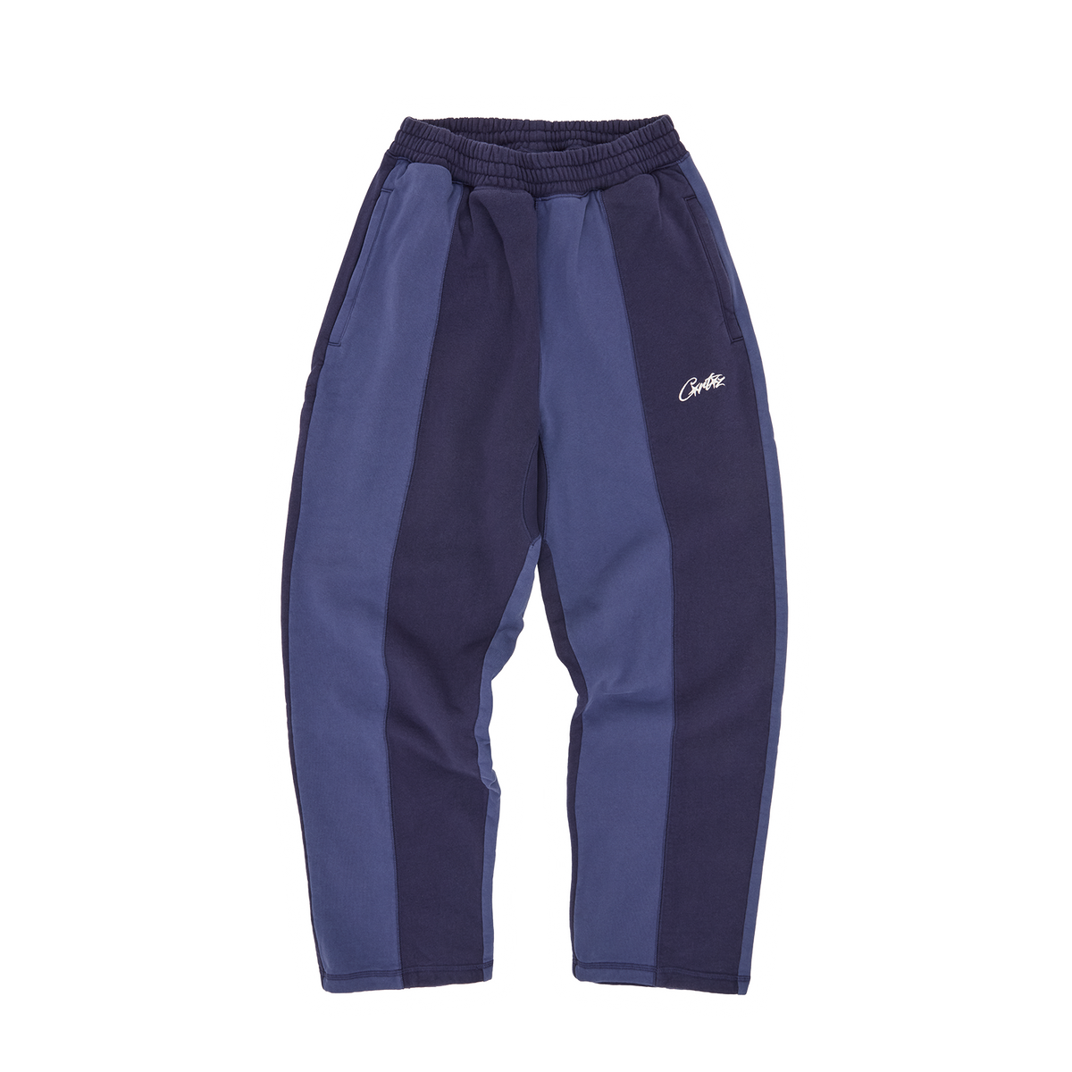 HMP CONTRAST OPEN HEM SWEATPANT [NAVY]
