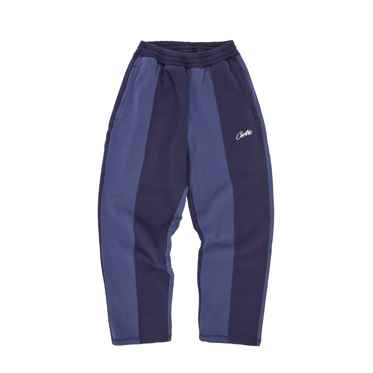HMP CONTRAST OPEN HEM SWEATPANT [NAVY]