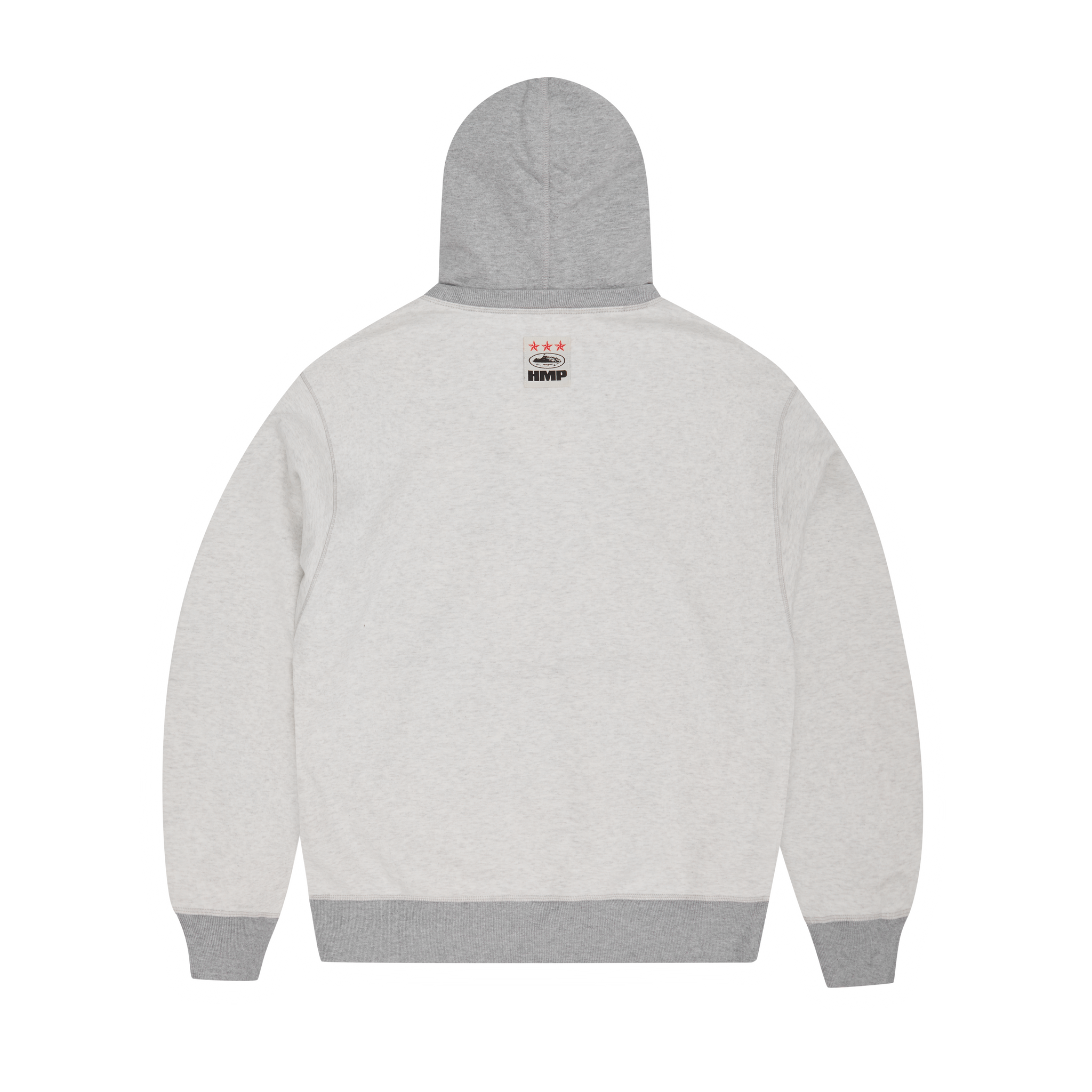 HMP CONTRAST HOODIE [HEATHER GREY]
