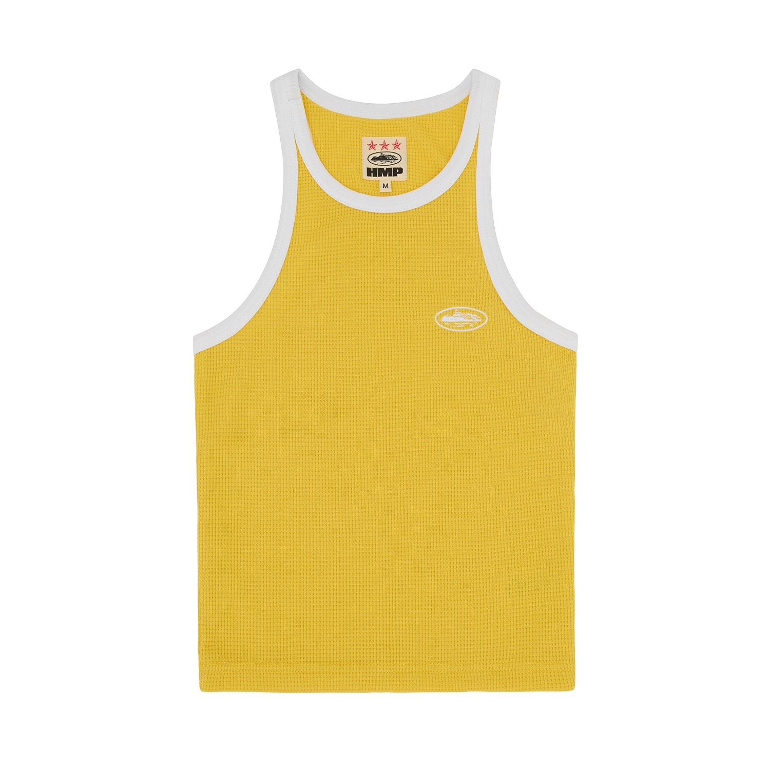 WOMENS CLASSIC TANK TOP [YELLOW/WHITE]