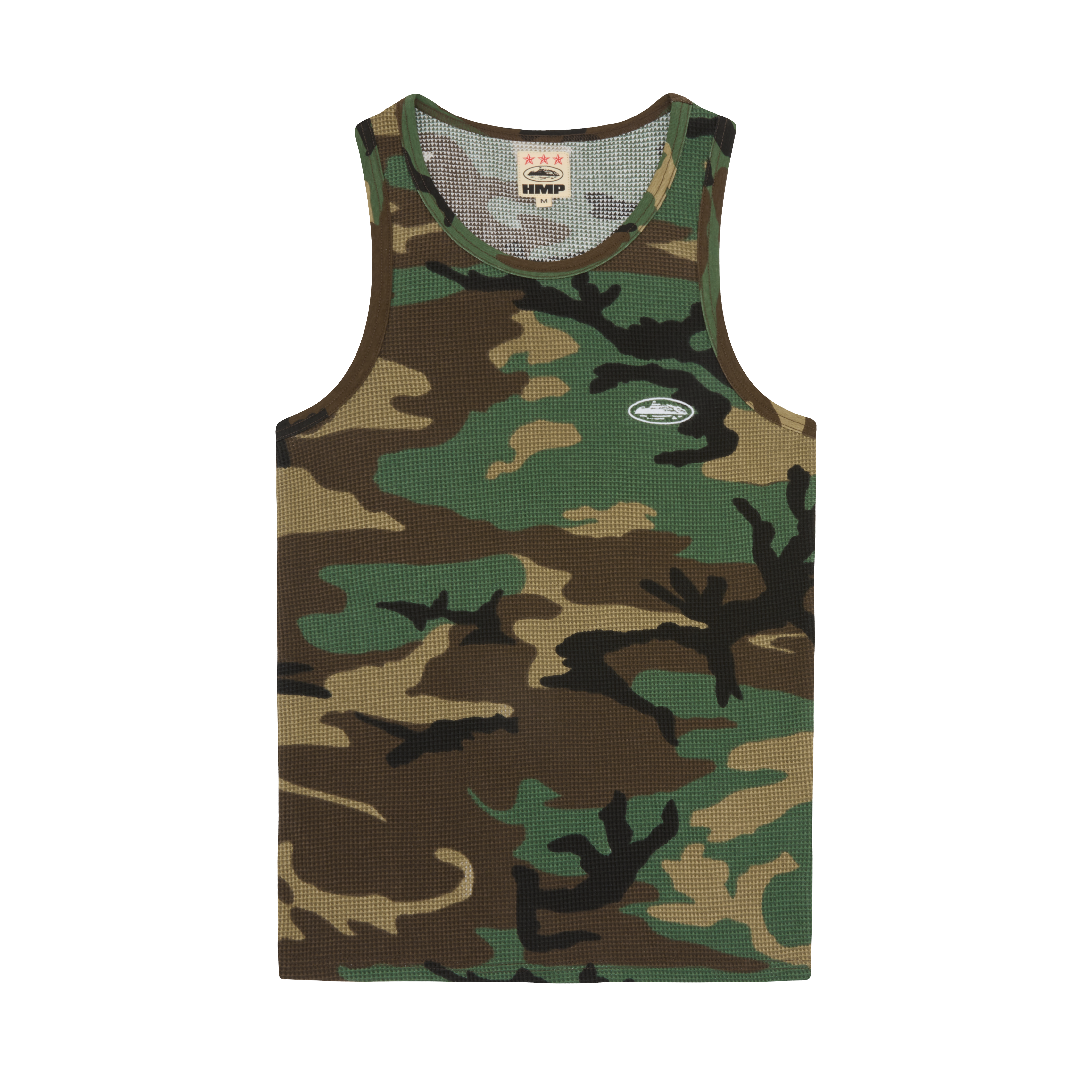 HMP CLASSIC TANK TOP [WOODLAND CAMO]