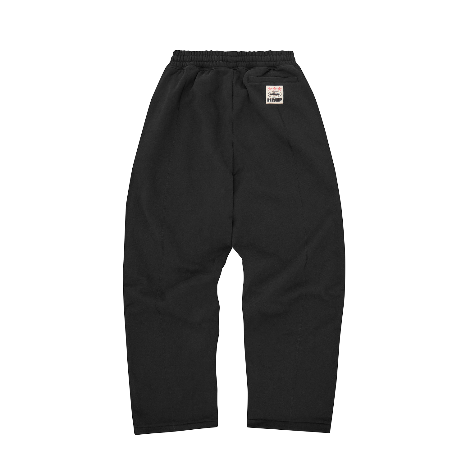 HMP OPEN HEM SWEATPANT [BLACK]