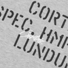 HMP STENCIL VEST [HEATHER GREY]