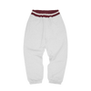 HMP STRIPE RIB SWEATPANT [LIGHT HEATHER]