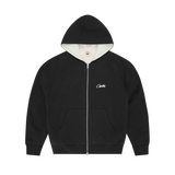 HMP THERMAL ZIP HOODIE [BLACK]