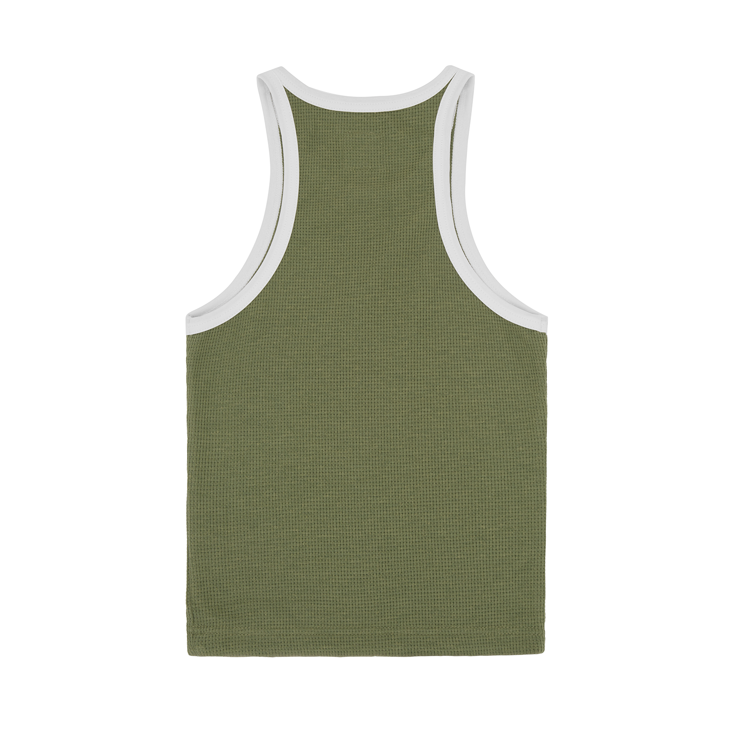 WOMENS CLASSIC TANK TOP [OLIVE/WHITE]
