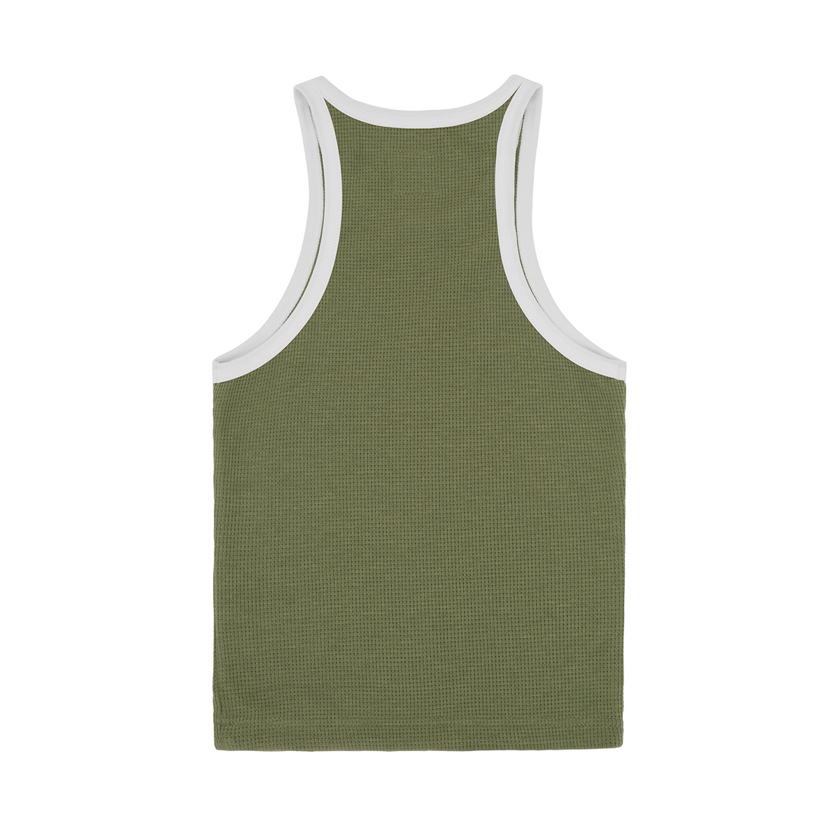 WOMENS CLASSIC TANK TOP [OLIVE/WHITE]