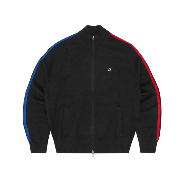 VVS KNIT-ZIP [BLACK, RED & BLUE]