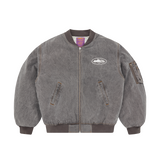 ISLAND BOMBER JACKET [LIGHT GREY]