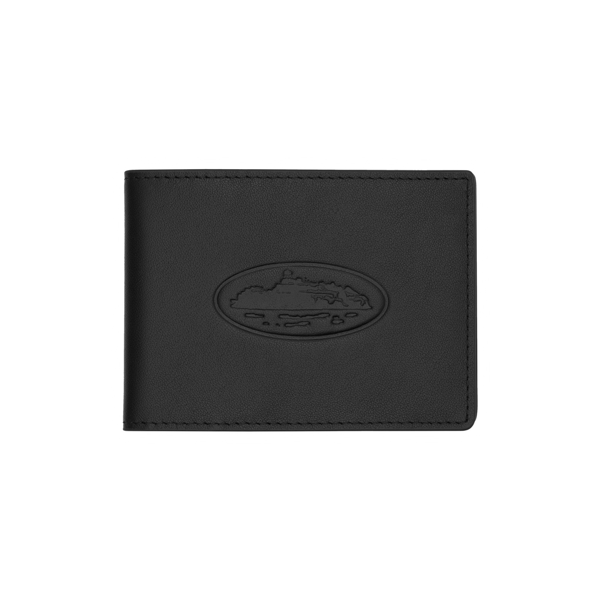 ISLAND LEATHER CARD HOLDER [BLACK]