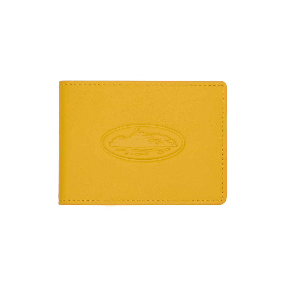 ISLAND LEATHER CARD HOLDER [YELLOW]