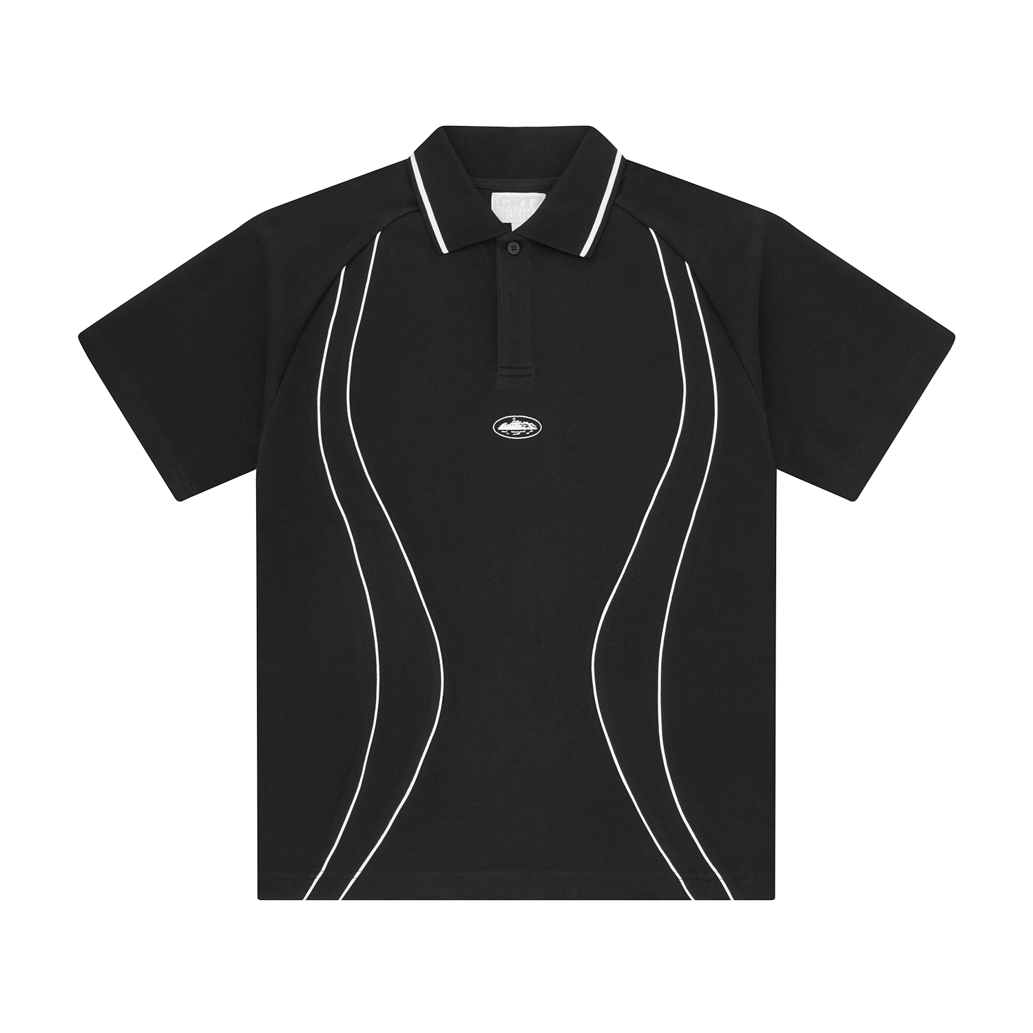 ISLAND PIQUE POLO SHIRT [BLACK]