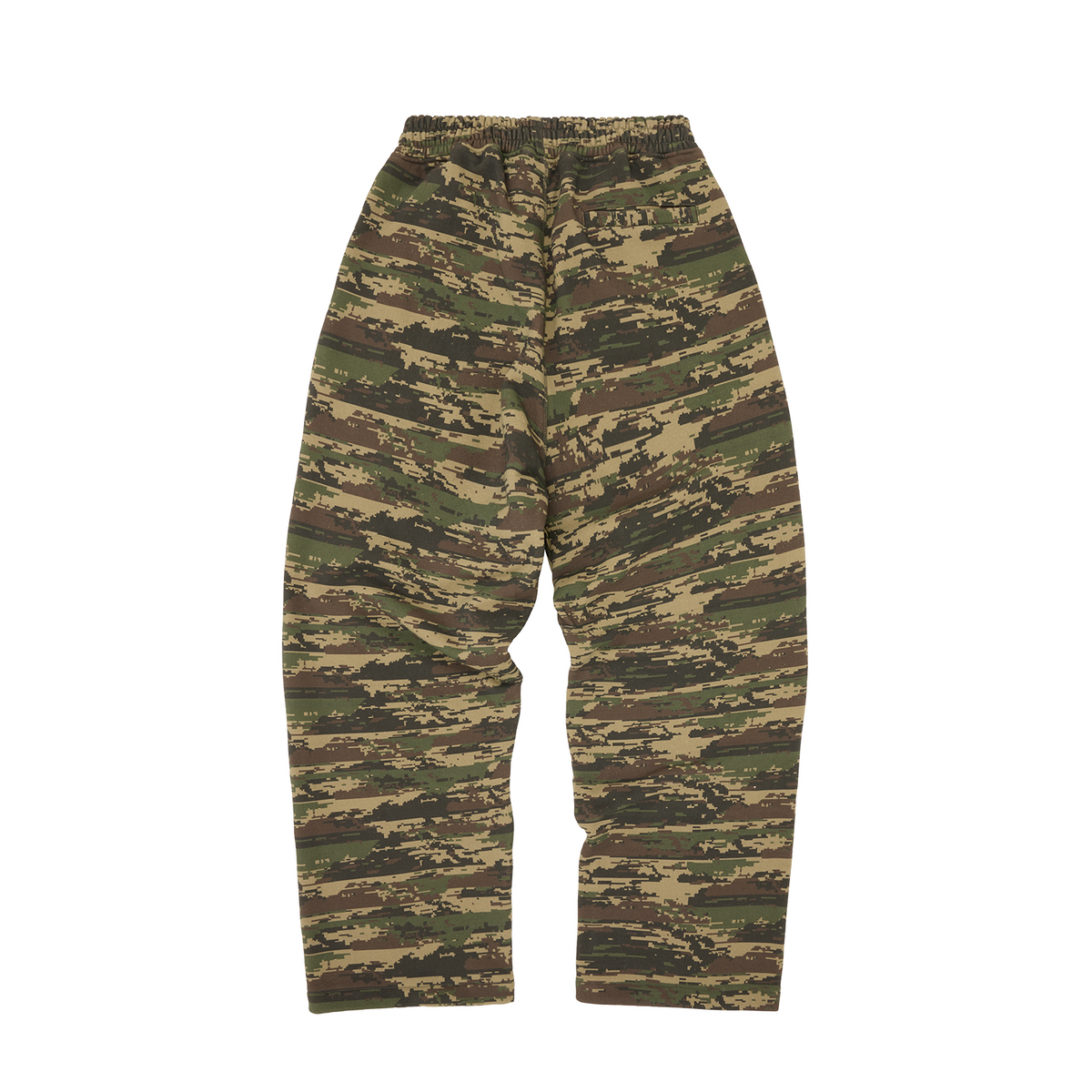 ISLAND PUFF PRINT OPEN HEM SWEATPANT [DIGI CAMO]