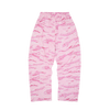 ISLAND PUFF PRINT OPEN HEM SWEATPANT [PINK TIGER CAMO]