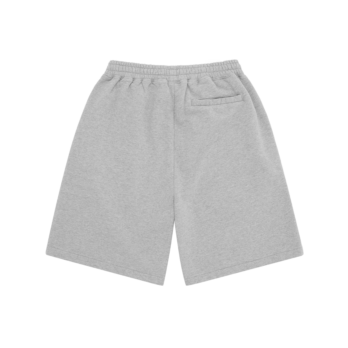 ISLAND PUFF PRINT SWEATSHORT [HEATHER GREY]