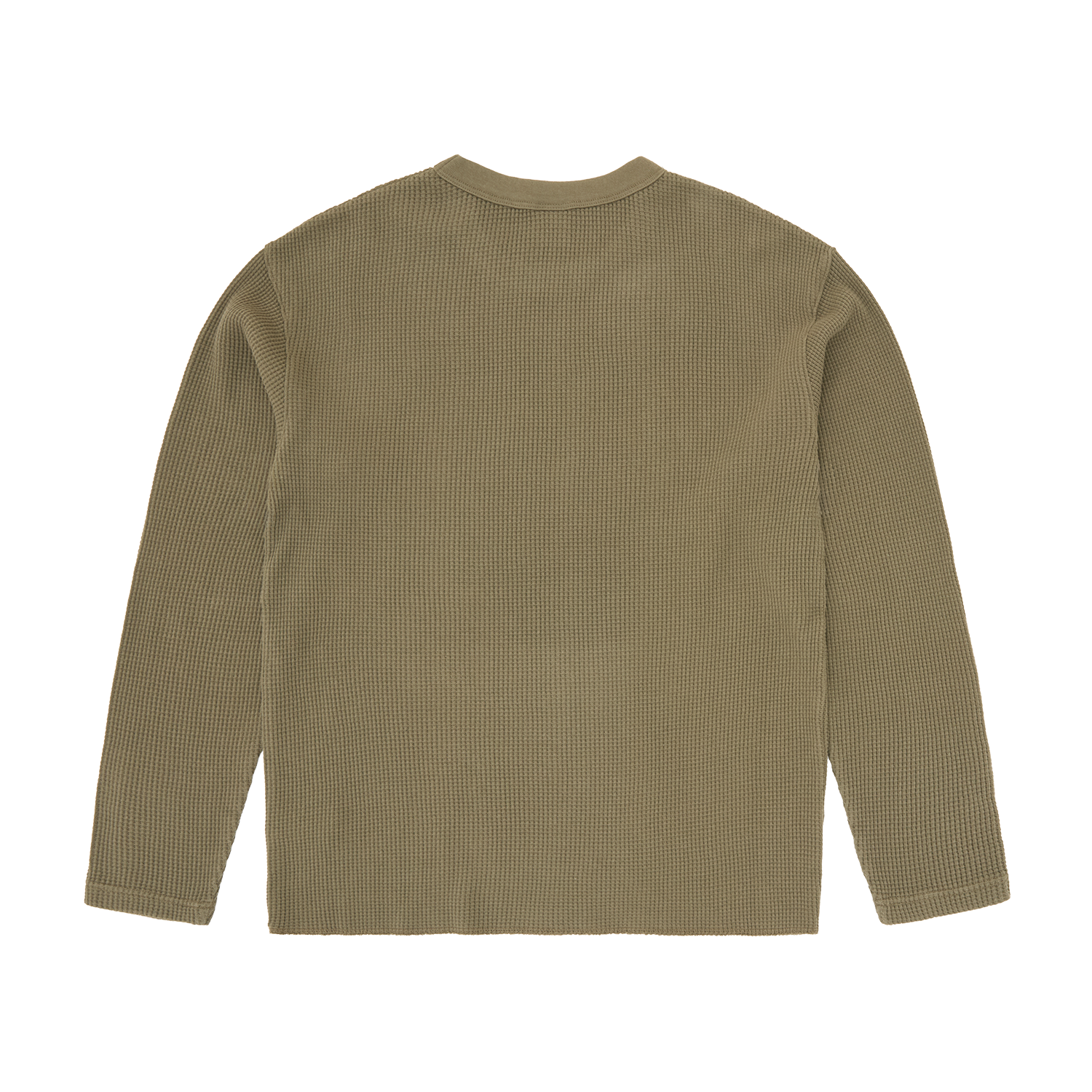 ISLAND WAFFLE THERMAL [OLIVE]