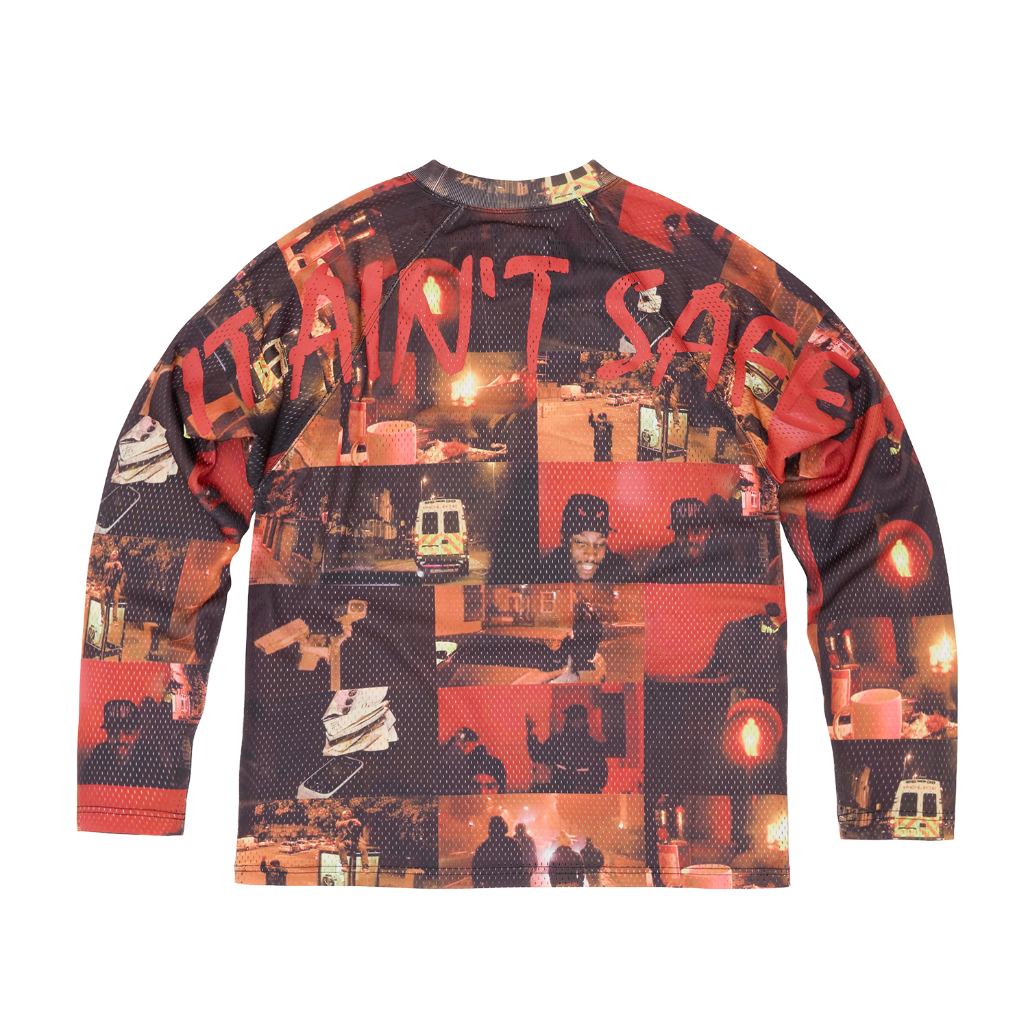 IT AIN'T SAFE MESH JERSEY [MULTI]