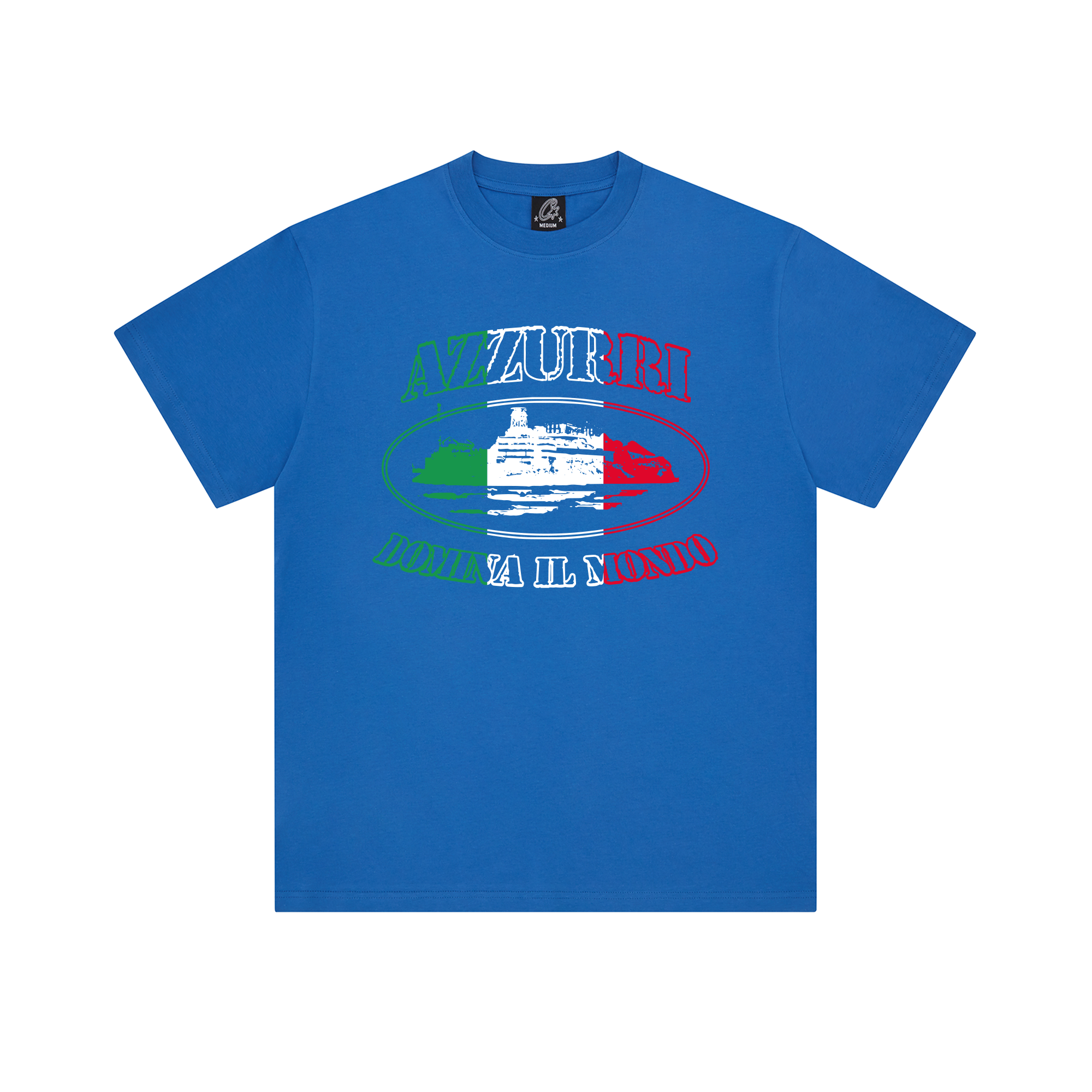 ITALY ALCATRAZ TEE [ROYAL BLUE]