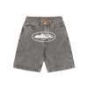 ISLAND DENIM SHORT [LIGHT GREY]