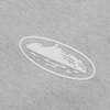 ISLAND PUFF PRINT SWEATSHORT [HEATHER GREY]