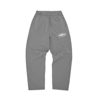 ISLAND PUFF PRINT OPEN HEM PANT [GULLY GREY]