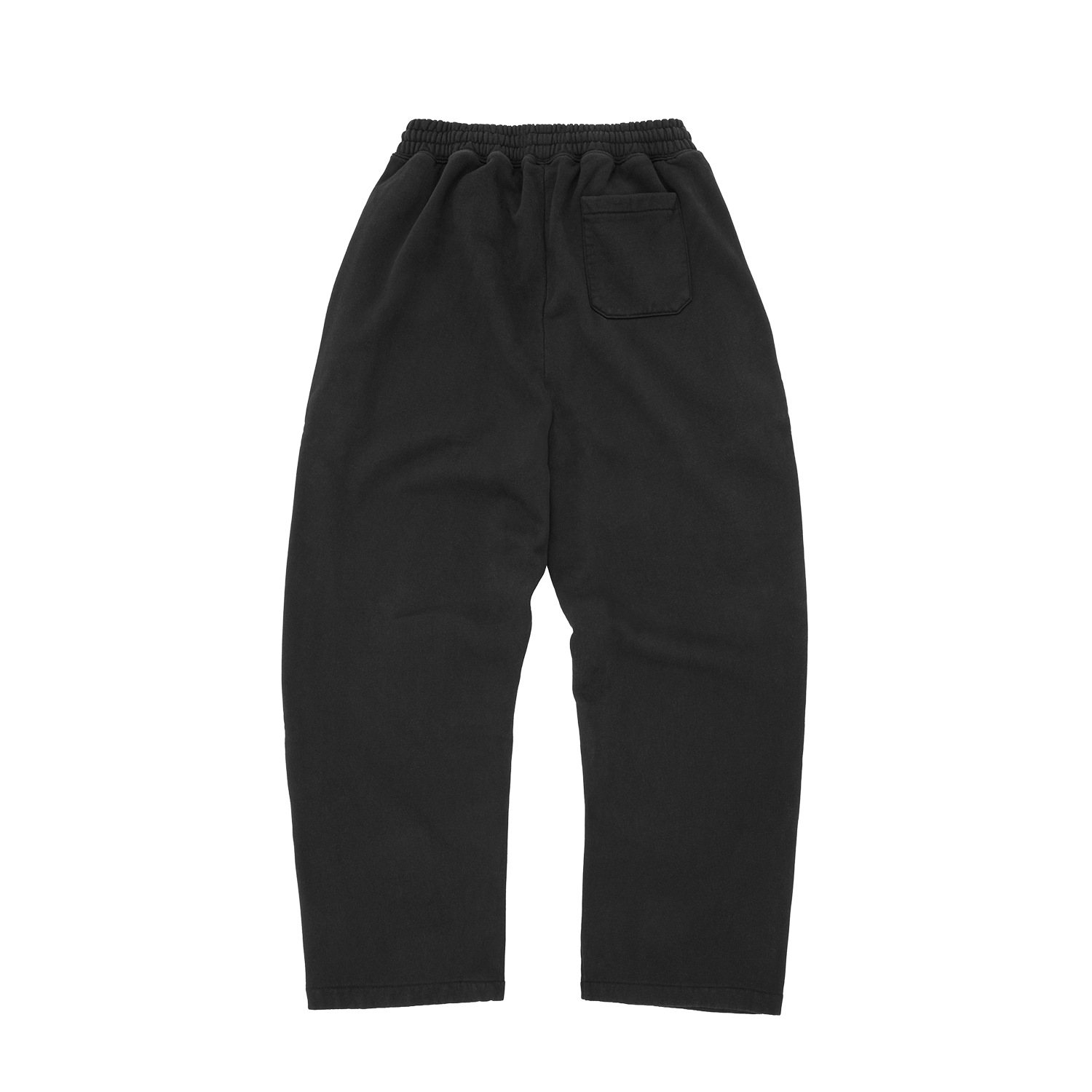 GIAPPONESE OPEN HEM SWEATPANT [BLACK]