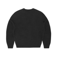 JACKIN KNIT SWEATER [BLACK]