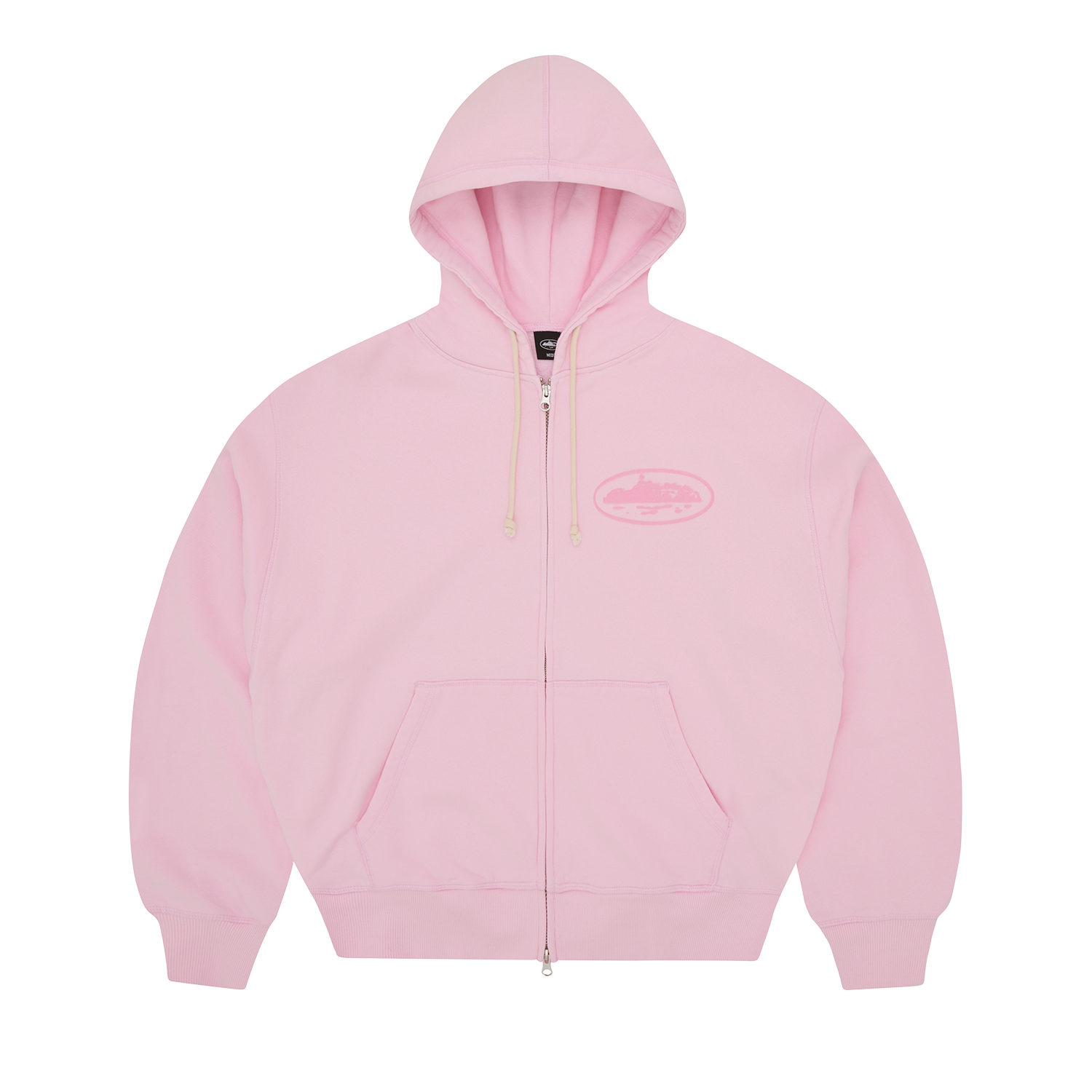 ISLAND KNOCKOUT ZIP HOODIE [PINK]