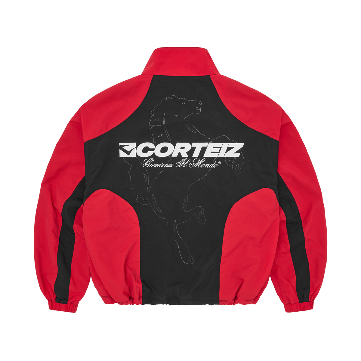 IL MONDO TRACK JACKET [RED/BLACK]